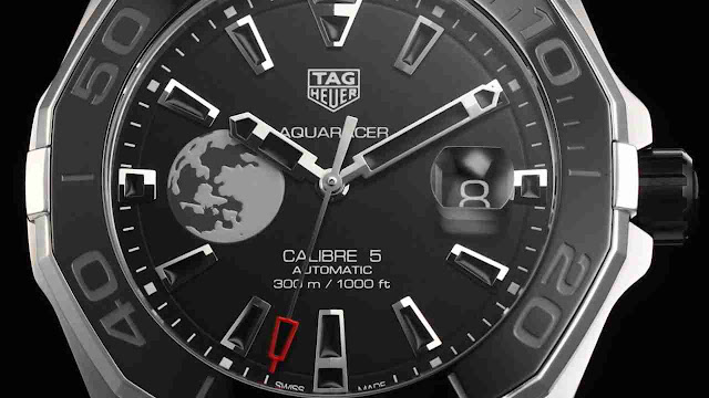 Space Exploration Program Edition Réplique Montre TAG Heuer Aquaracer Calibre 5 Noir Céramique 43mm