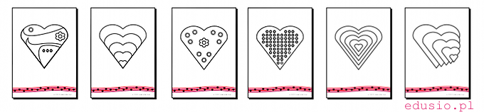 kolorowanki dla przedszkolaków do wydruku-walentynki