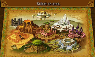overview of all areas in Tri Force Heroes