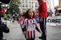 Más de 400 niños desbordan la San Silvestre infantil de Barakaldo