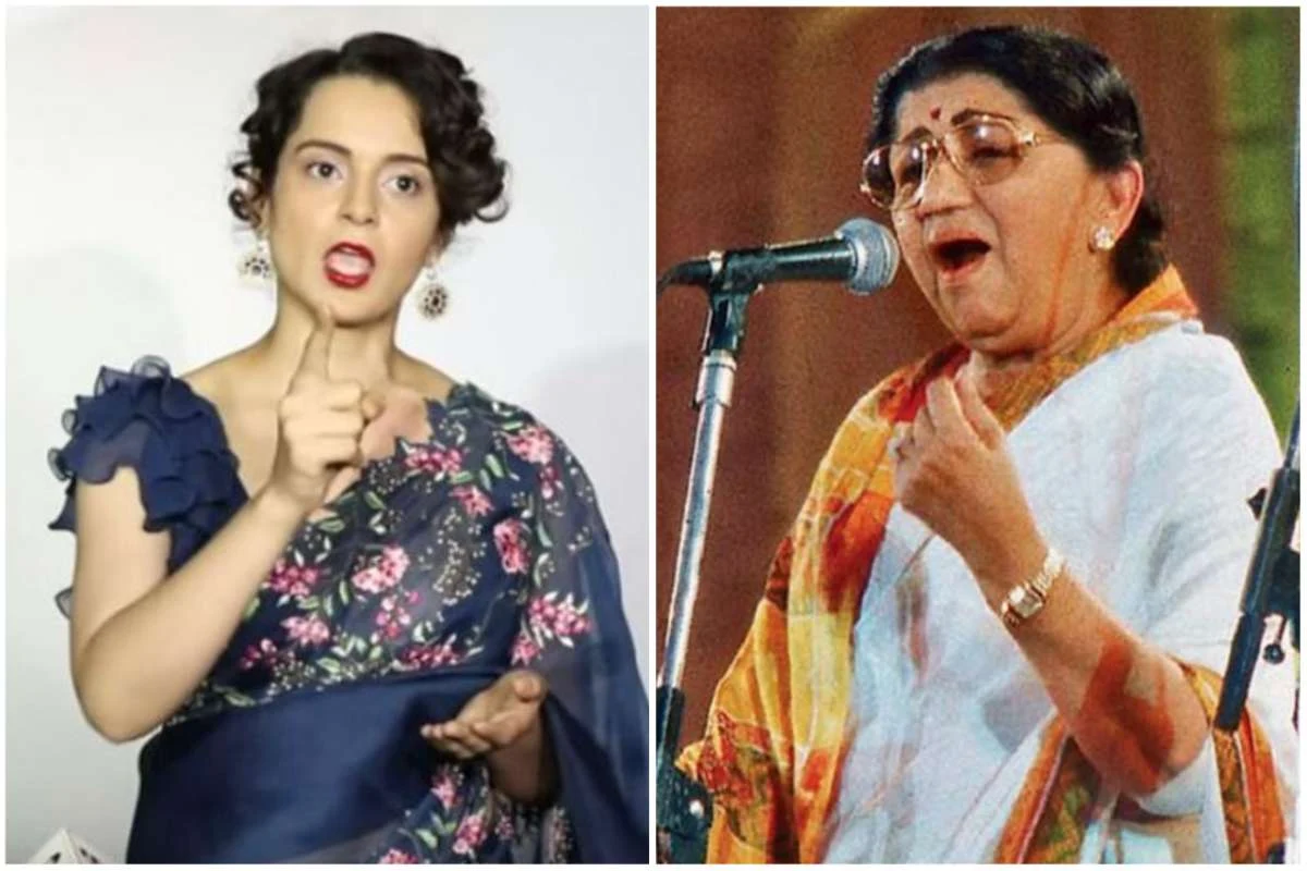 lata mangeshkar and kangana ranaut