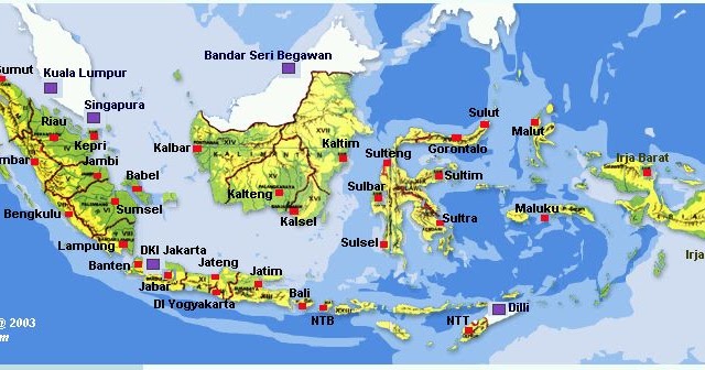 penjelasan peta - Dunia Pengetahuan Sosial
