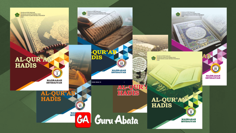 Buku Al Quran Hadis SD/MI Kelas 1 2 3 4 5 6 Kurikulum 2013 Versi Final 2020