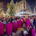 Karácsonyi illatok a budapesti Vörösmarty téren