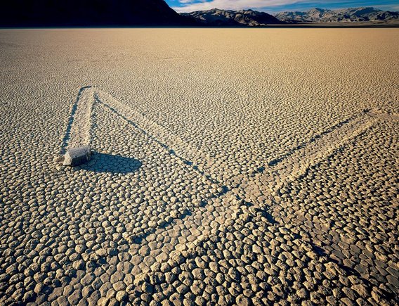 Mistery of Death Valley´s Sailing Stones SOLVED