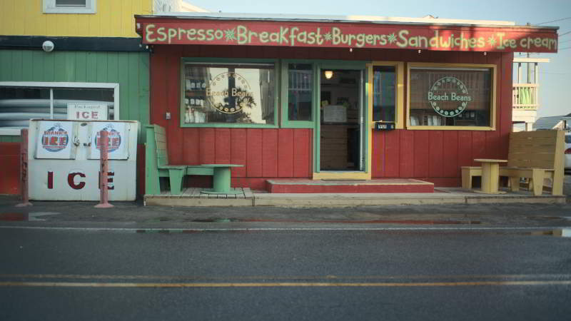 Beach Beans coffee shop