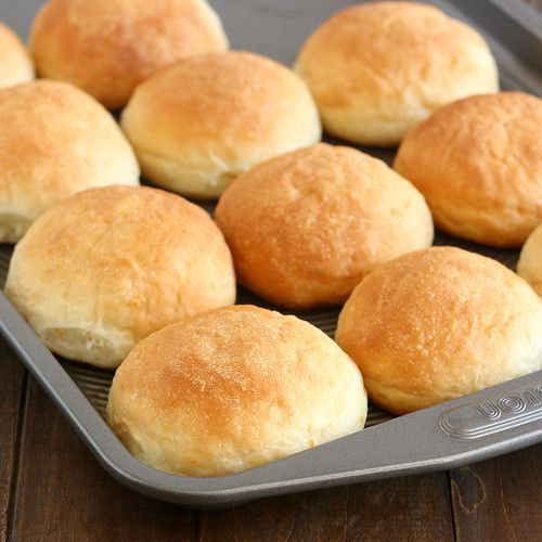 Orange Buttermilk Dinner Rolls