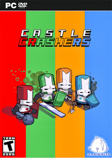 Castle Crashers pc dvd cover art