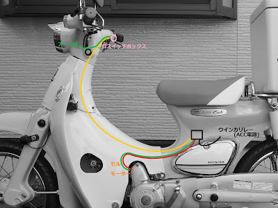 無料ダウンロード スーパー カブ カブ 配線 図 12v 628573