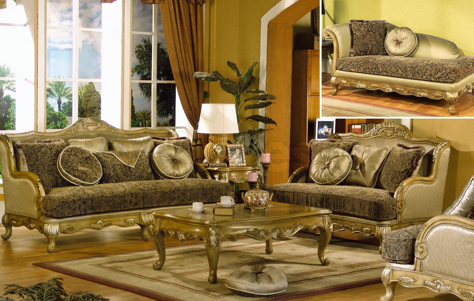 French Provincial Living Room Furniture