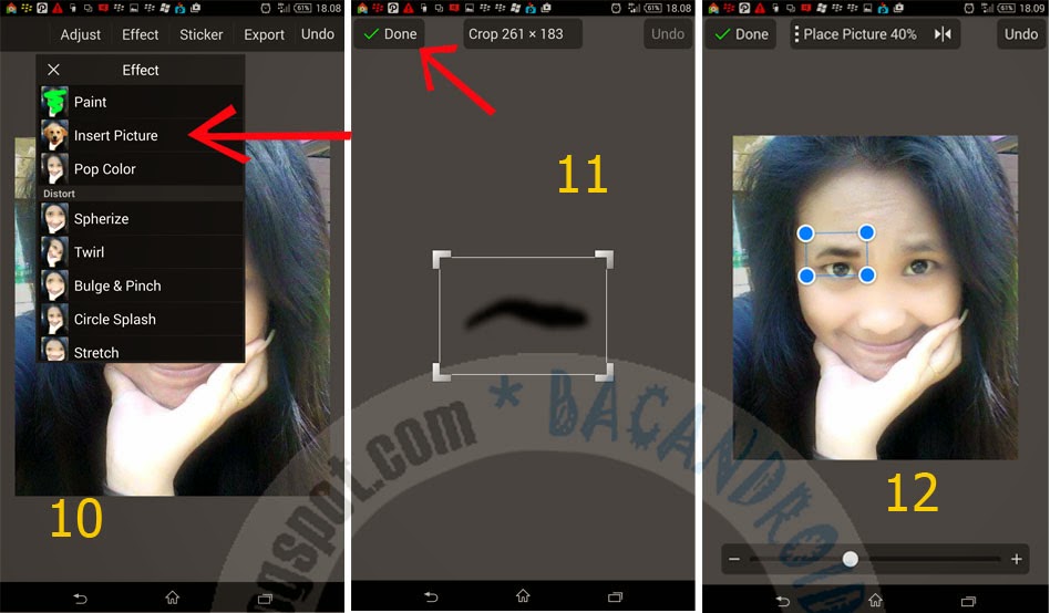 Wajah menjadi Cantik dengan PicSay Pro memutihkan kulit