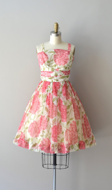 Floral dress from Dear Golden