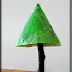 Manualidades niños árbol de navidad hecho con plato papel