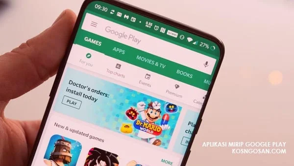 aplikasi pengganti play store