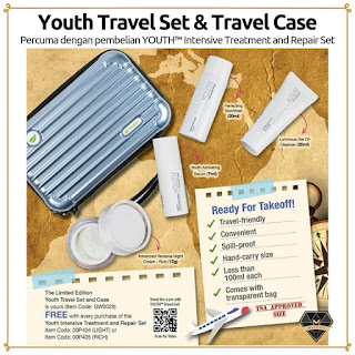 Promosi Shaklee April 2019 : Youth Skincare Travel Set