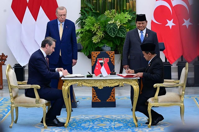 Presiden Prabowo dan Erdogan Saksikan Penandatanganan Kerja Sama di Sektor Energi  