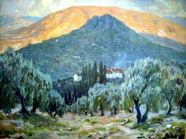 Rufino Martos Ortiz, Paisajistas españoles, Paisajes de Rufino Martos Ortiz, Pintor Español, Pintores de Jaén, Rufino Martos