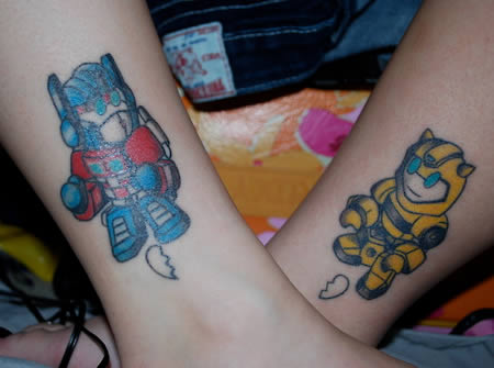 Take a look at some of the most creative matching tattoos couples we've seen