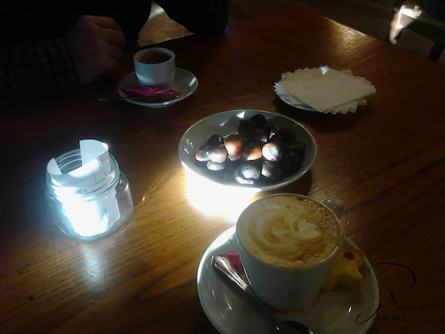 cafe con castañas