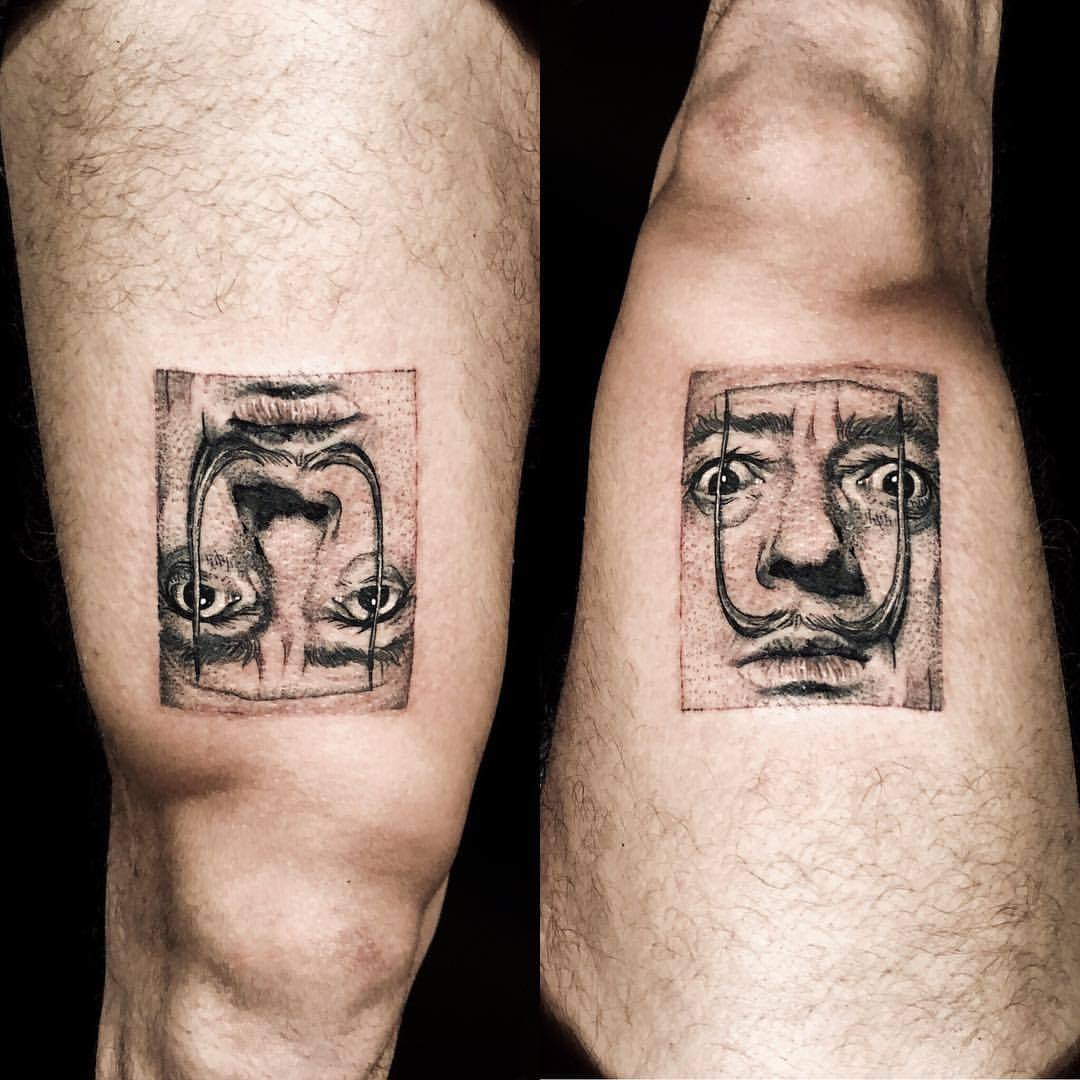 Tatuajes de Salvador Dalí