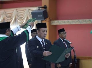 Zulkarnain Resmi Jadi Pj Sekda Kota Pontianak Menggantikan Mulyadi.