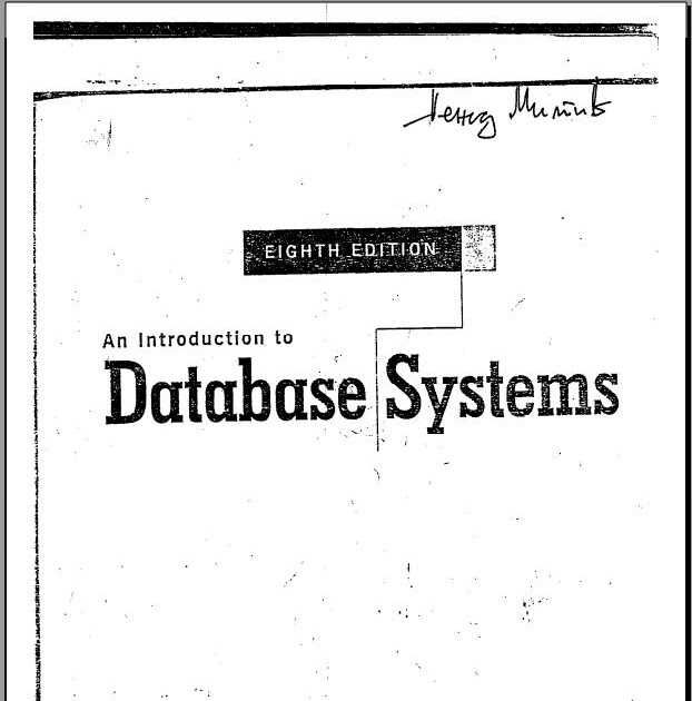 Hangout Ebooks An Introduction To Database Systems 8th