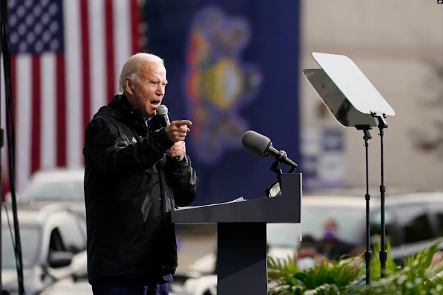 Joe Biden, calon presiden AS yang diusung Partai Demokrat