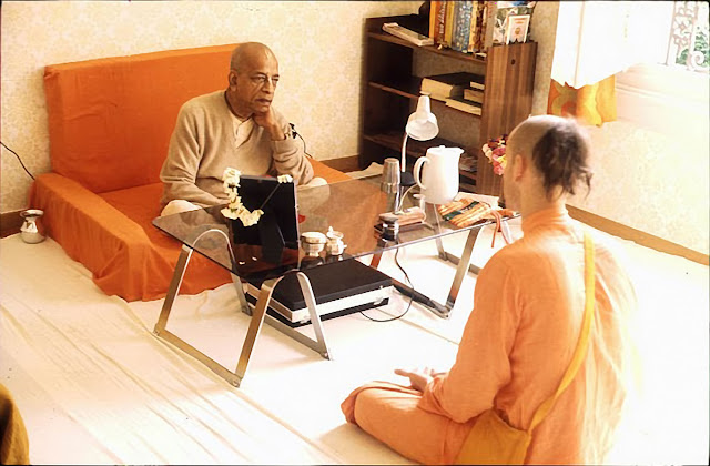 The Most Merciful Srila Prabhupada Instructs a Disciple