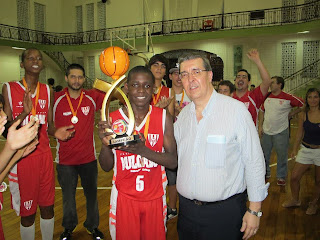 Tijuca TC Campeão Estadual Mirim Masculino de Basquetebol de 2012