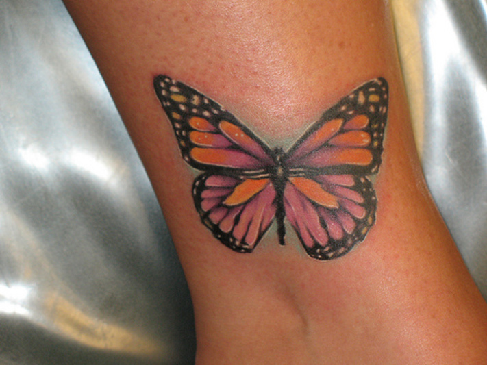 Butterfly Tattoos On Wrist