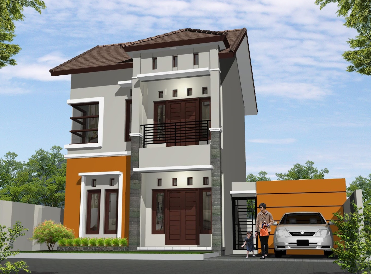 Rumah Minimalis 2 Lantai