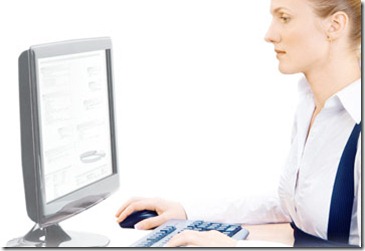 woman pc