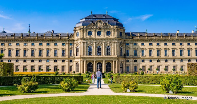 世界遺産「ヴュルツブルク司教館、 その庭園群と広場」