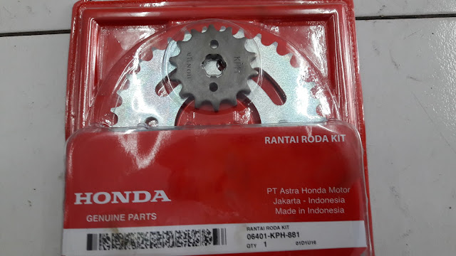 Cara mengganti gear set Honda Supra X 125 tanpa bantuan 