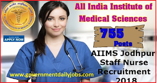 AIIMS Jodhpur Recruitment Latest News