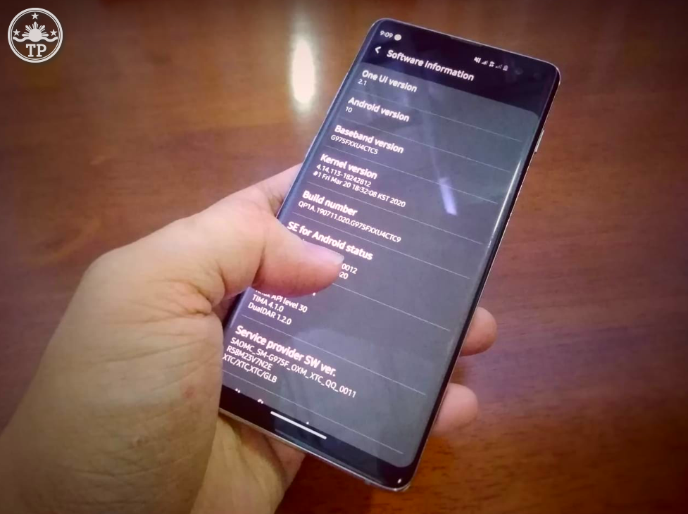 Samsung Galaxy S10 Plus One UI 2.0 Firmware Upgrade