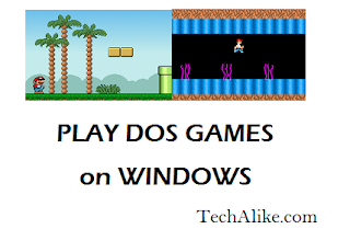 How to play your favorite old Dos games on windows pc