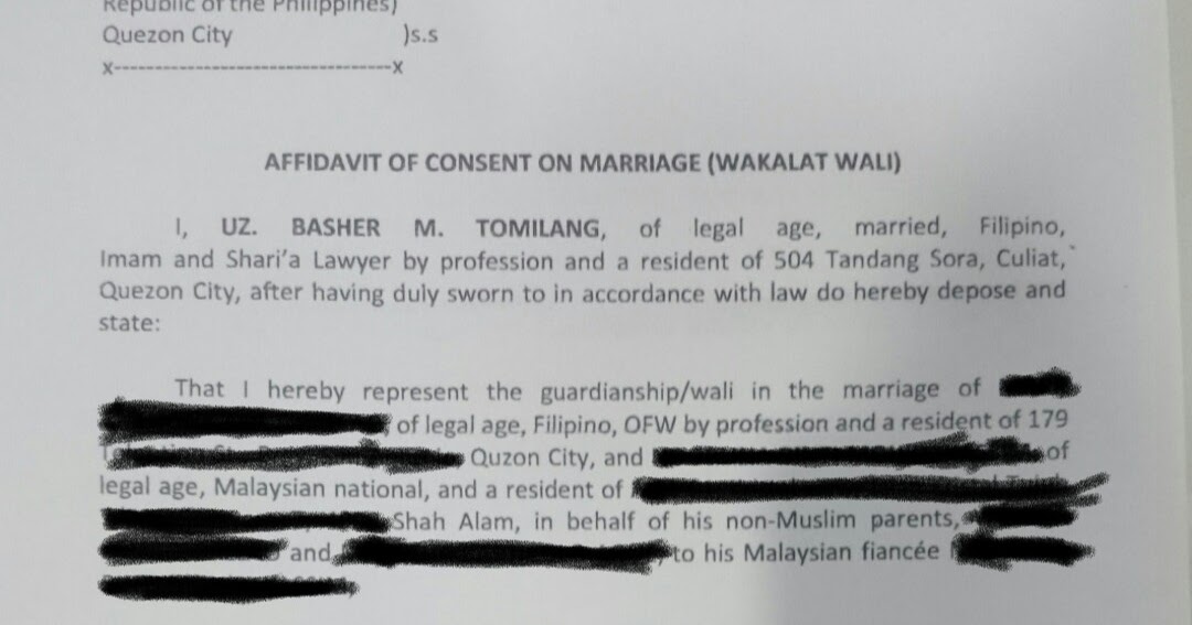 markcallao: How to get married to a Malaysian Muslim if ...