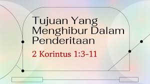 2 Korintus 1:3-11: Penghiburan dalam Penderitaan