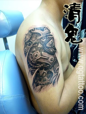 Robot tattoo design robot mechanical arm tattoo Download