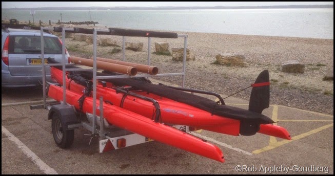 Saltwater kayak fisherman: DIY – Hobie AI Trailer