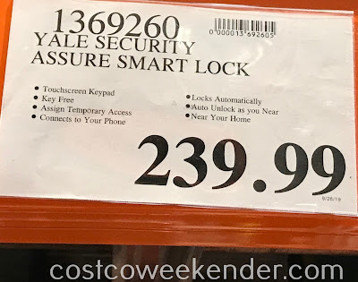 Deal for the Yale Security Assure Lock SL at Costco