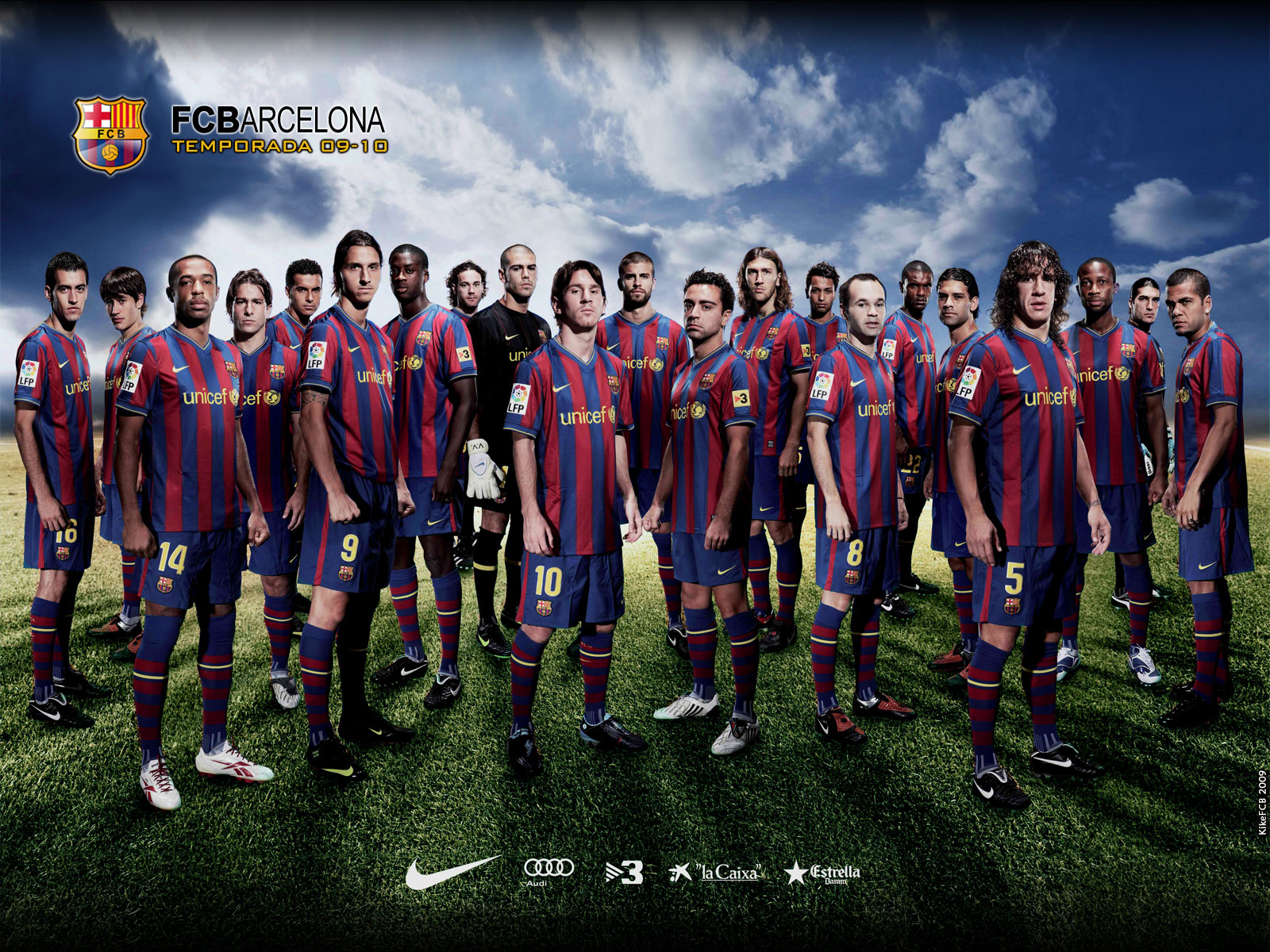 Wallpaper Barcelona - Gambar Barca 2012