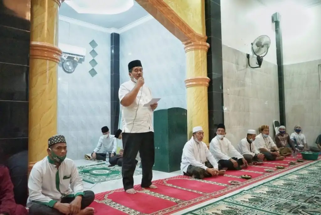 Mengawali Safari Ramadhan 1442 H, Wabup Asahan Kunjungi Masjid Nurul Iman di Desa Tanah Rakyat