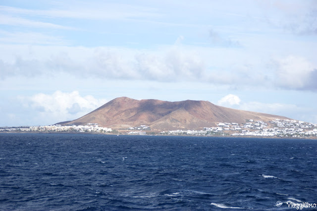 Lanzarote dal Traghetto verso Fuerteventura