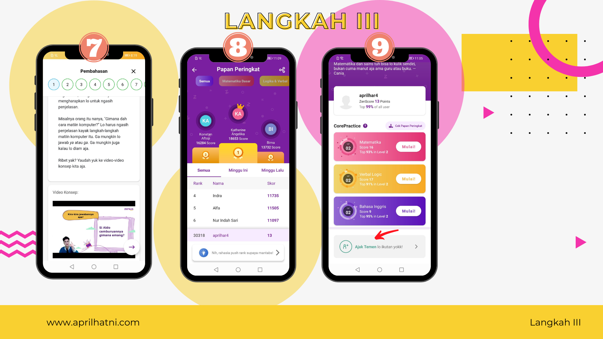 download aplikasi zenius yang bisa digunakan pada sistem operasi android maupun ios