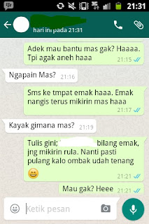 Pesan untuk emak