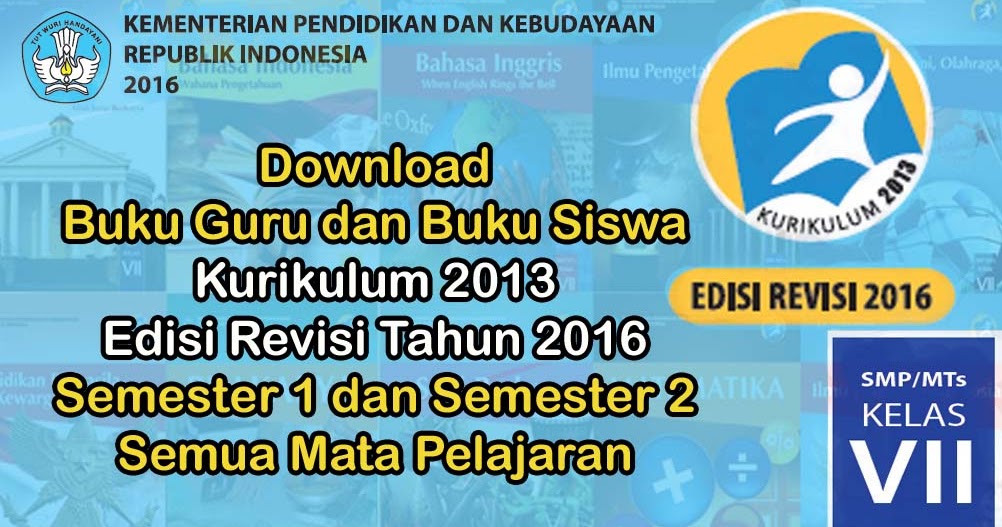  Buku  Kurikulum 2013 SMP MTs Kelas  7 Edisi Revisi 2021 