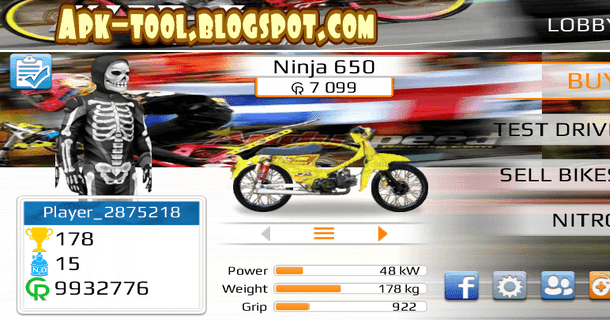 Download Game Drag Bike 201m For Android