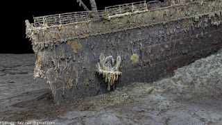3D image of titanic